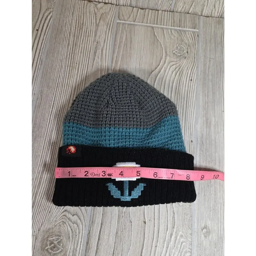 Super Mario Bros. Fire Flower Knit Beanie Knit Winter Hat